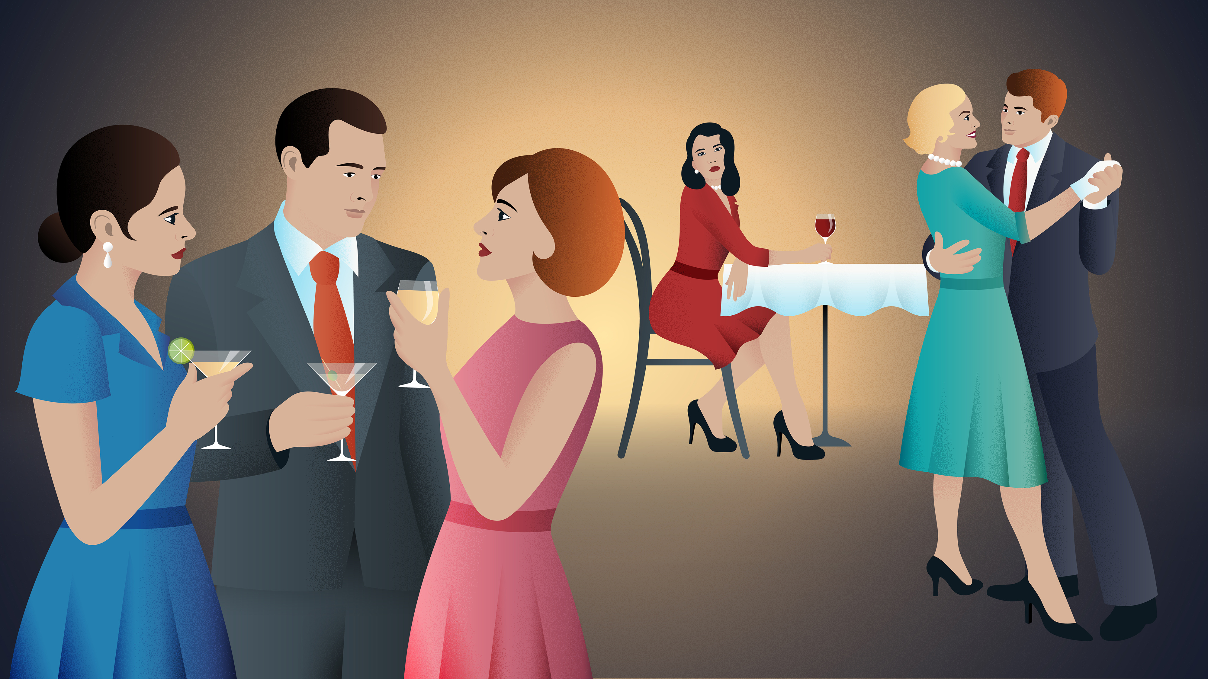 Illustration - M. Awangart cafe digital art digital illustration illustration illustrator paris vector art vector illustration
