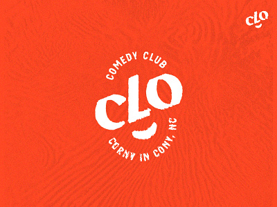 CLO – Comedy Club ( Face ) brand branding c comedy design eyes face graphic design human illustration l logo mark mouth nose orange person smile vector