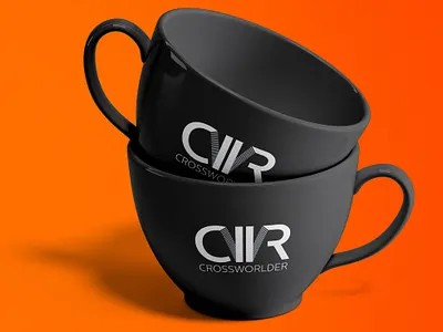 Crossworlder Music brand brand identity branding brandsign design flat identity logo logotype marketing music music label startup vector