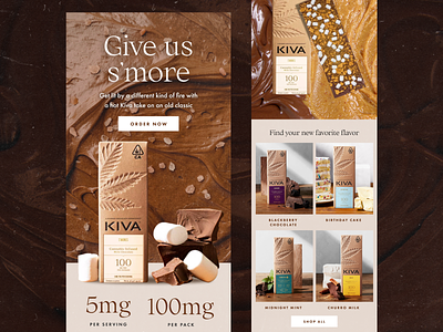 Farmhouse Delivery – Cannabis Email Design brown cannabis chocolate ecommerce edm email email design email newsletter email template emails klaviyo mailchimp mailchimp template newsletter texture weed
