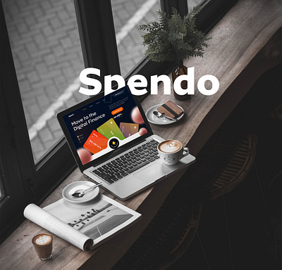 Spendo - UI Design homepage landing page productdesigner ui uidesigner uiux ux uxdesigner webdesigner