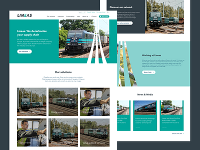 Lineas design webdesign website
