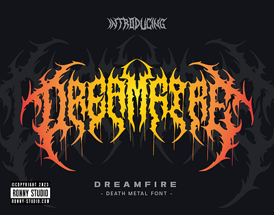 Dreamfire - Death Metal Font underground