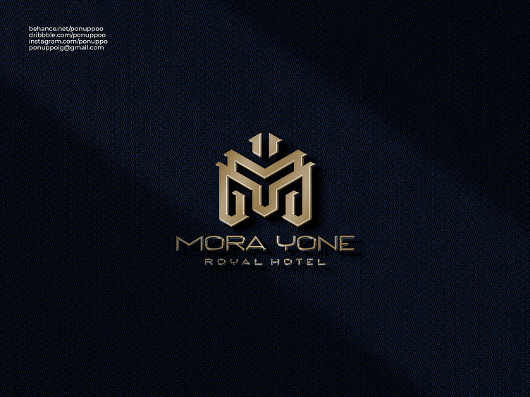 Mora Yone Monogram Logo by ponuppo on Dribbble