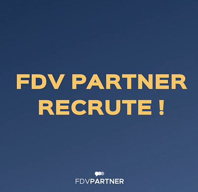 FDV Partner Recrute / Hiring after effects animation graphic design hiring motion design motion graphics