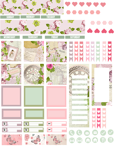 Sticker kit for Classic Happy Planner classic happy planner happy planner stickers monthly sticker kit