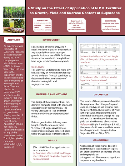 Research Poster Design agricultural research poster design poster research poster design