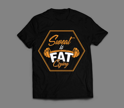 Gym t-shirt design fitness gym teespring typography