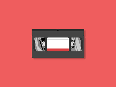 VHS cassette art graphic design illustration vector vhs vhs cassette
