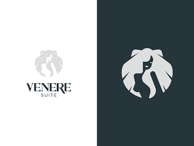 Venus Logo Design art beauty botticelli branding branding design feminine graphic design icon illustration logo logo design logotype negative space negativespace pearl shell vector venere venus woman