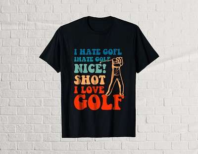 Golf T-Shirt Design best tshirt design