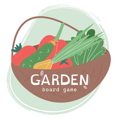 Children's Board Game "The garden" boargame bookillustrations cartoon childrensbook design drawing graphic design illustration illustrationsforbooccover vector vectorart vectorillustrator vectorvegetables vegetables