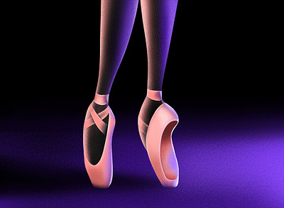 ballet branding graphic design ui