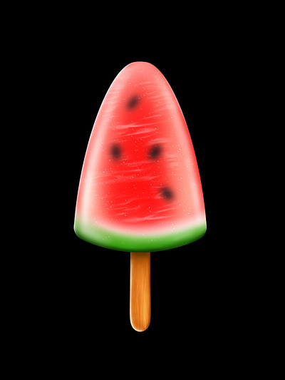 watermelon ice cream branding design graphic design illustration ui