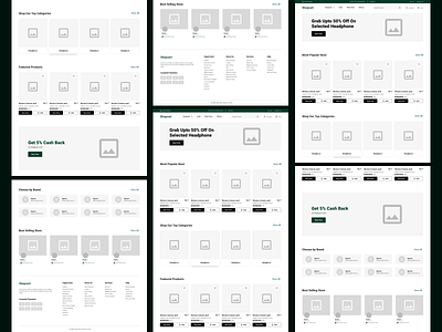 Wireframe #Shopping Website branding clean clean design image landing page modern product design rough wireframe shopping sketch text typography ui ui ux user experience ux ux strategy video web app wireframe