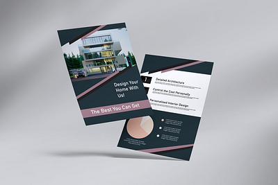 Double Sided Flyer book design flyer graphic design illustration layout