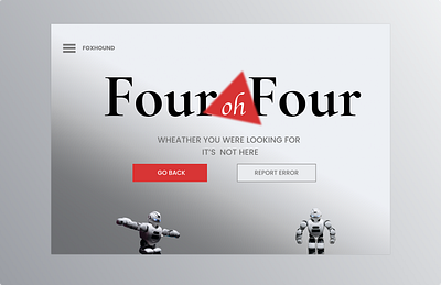 404 Error Page 404 error design ui webdesign