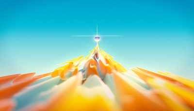 Sun Flowers 3d motion graphics