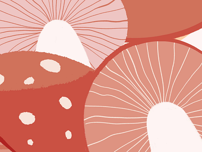 Mushroom World 🍄🍄🍄 animation character character design cute fun funghi girl illustration mushroom mushrooms tower world
