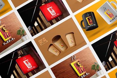 Chai Se Fry Tak - Tea & coffee shop rebranding branding design graphic design illustration logo rebranding typography ui vector