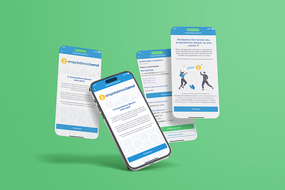 Empréstimos Bemol (Loans) app design financial iphone product design ui
