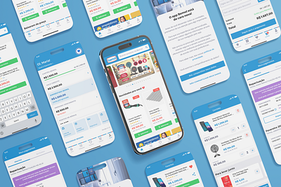 App Bemol app design iphone product design retail ui