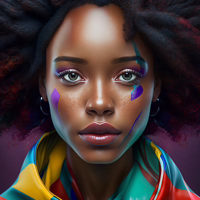 African Portraits africa african culture african portrait african woman ai images beautiful beautiful woman black woman graphic design