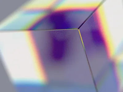 Glass Cube 3d c4d cinema 4d glass octane