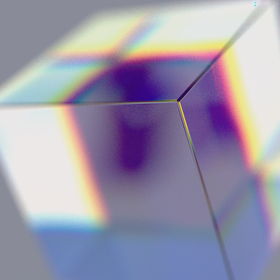 Glass Cube 3d c4d cinema 4d glass octane