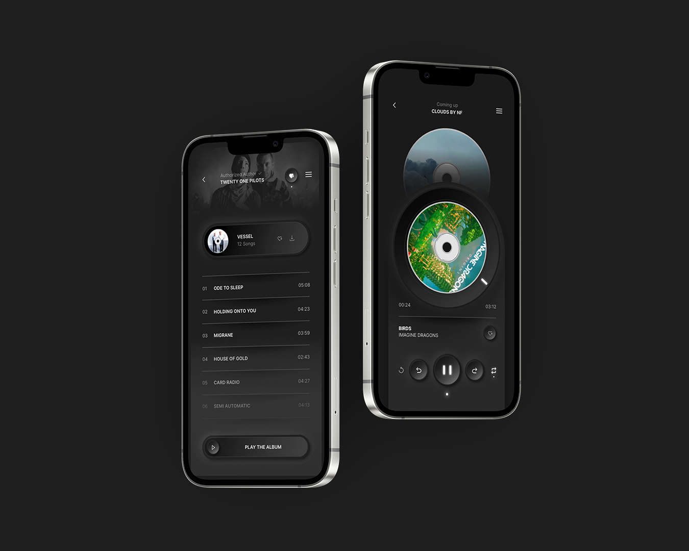 Music App Concept app music ui ux