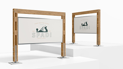 Sign Design for Spadi Custom Homes branding branding design design
