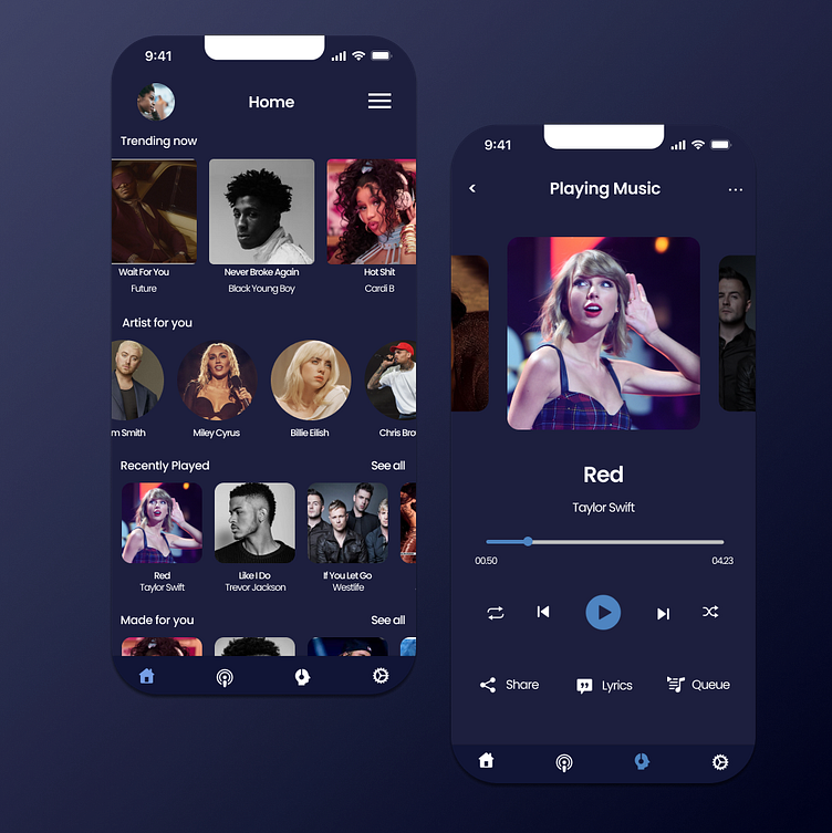 a-music-app-by-oluwafemi-adebero-on-dribbble