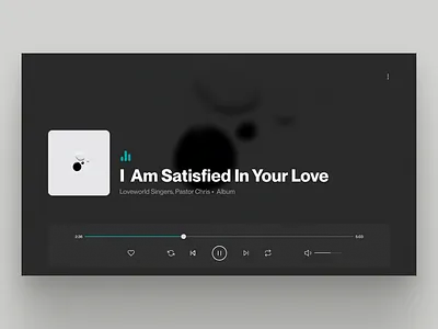 Music Player Screen - Daily UI 009 ui