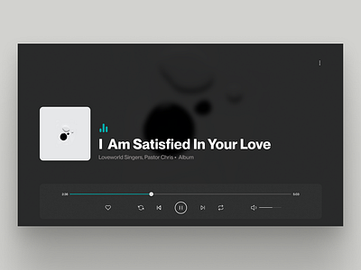 Music Player Screen - Daily UI 009 ui