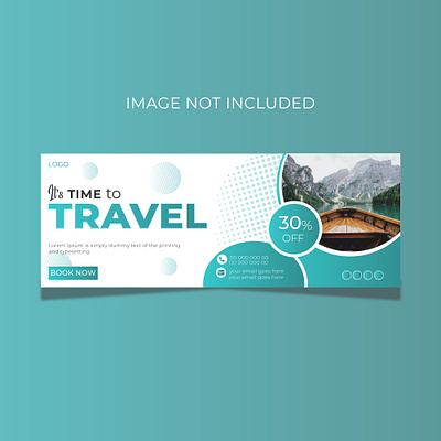 Facebook Cover Page Design For Travel Agency. adobe illustrator agency cover page cover page design design facebook cover page design graphic designer social media template tour travel travel agency vector