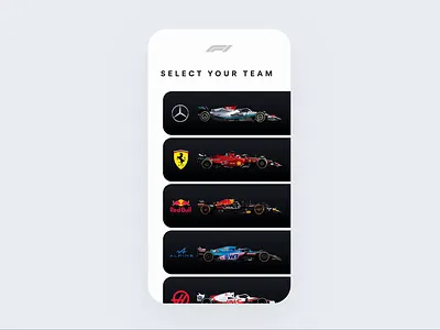 Lights out and away we go— 3d animation car f1 formula 1 mobile motion product racing