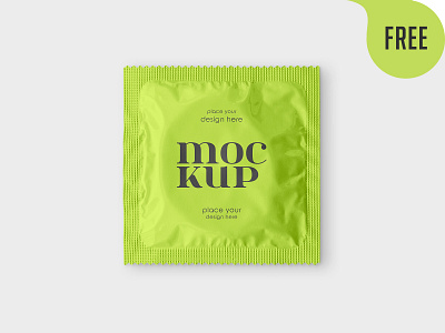 Condom Packaging – 3 Free Mockups PSD free freebie mockups