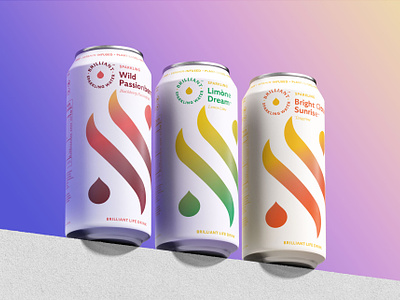SmartSoda can design beverage branding cans clean cpg minimal packaging rtd soda sparkling water ss logo