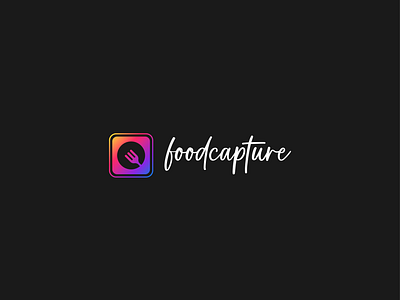 Food Capture Logo brand identity branding design design thinking food food logo graphic design identity illustration logo logo design ui ux vector