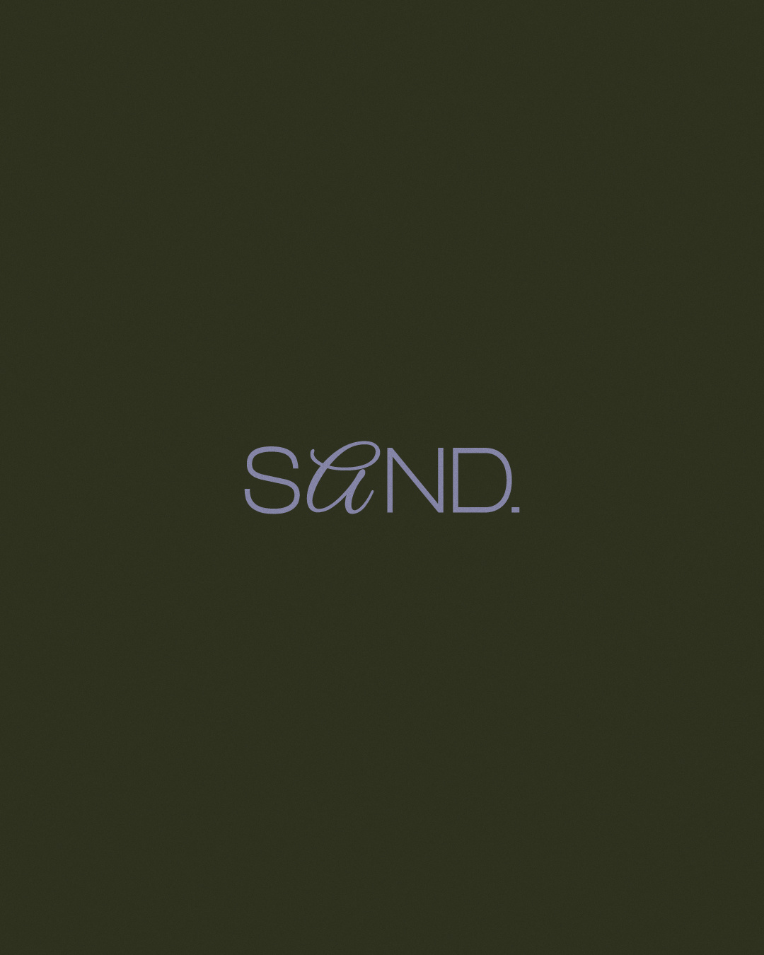 SAND. | 01 brand brand design branding branding concept branding design design illustration logo ui vector