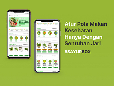 Redesign Aplikasi Sayurbox app design uiux rawat jalan redesign sayurbox ui user experiance user interface ux