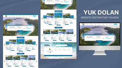 Website Destination Toursm toursm ui user interface ux web design website design toursm