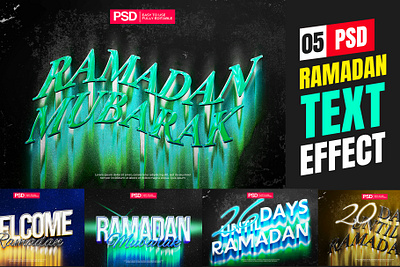 Dreamy Ramadan Text Effect 3d text effect aesthetic text dreamy text font style photoshop text effect psd effect ramadan ramadan mockup ramadan template ramadan text effect text effect word effect