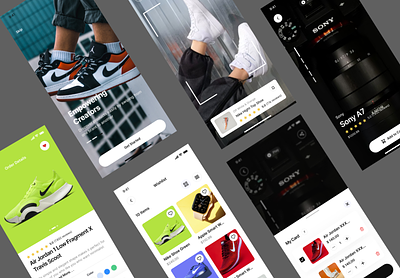 Simplify Your Shopping Experience with My E-commerce App animation app app design branding e commerce marketplace mobile app design online store product listing shopping ui ui patterns user interface ux ux research