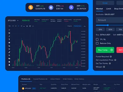 Crypto trading ui blocks bitcoin crypto