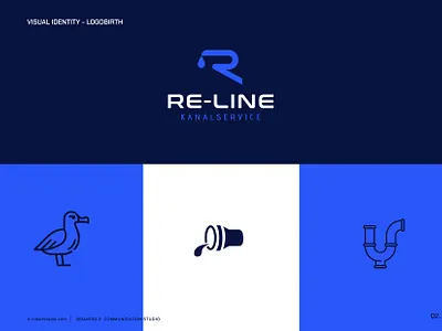 RE-LINE visual identity branding illus graphic design ilustration logo vector visuals