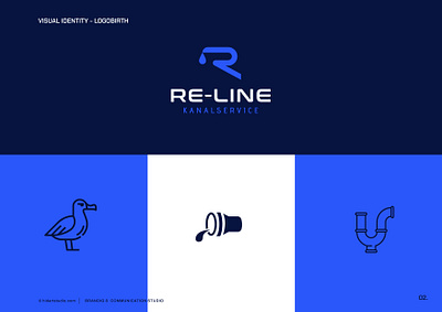 RE-LINE visual identity branding illus graphic design ilustration logo vector visuals