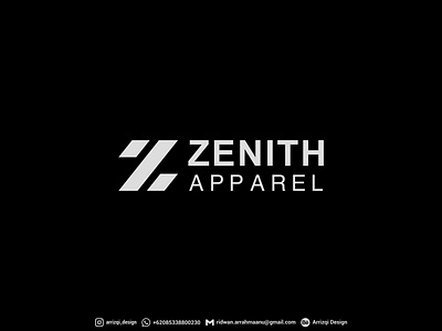 Zenith Apparel Logo Design apparel badge branding concept design design graphic design icon design illustration letter mark logo logo concept logo designer logodesign logomaker logotype monogram monogramlogo simply design typography vector