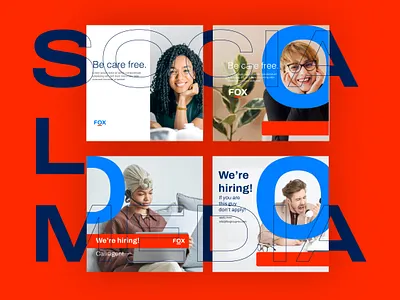 FOX GROUP visual identity branding design graphic design ilustration logo vector