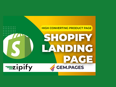 Shopify Landing Page Design Using Zipiyfy & Gempages gempages pagefly shopify landing shopify product shopify store